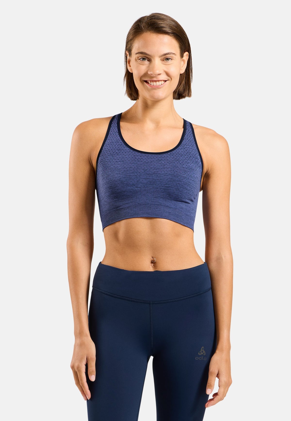 The Seamless medium-support sports bra