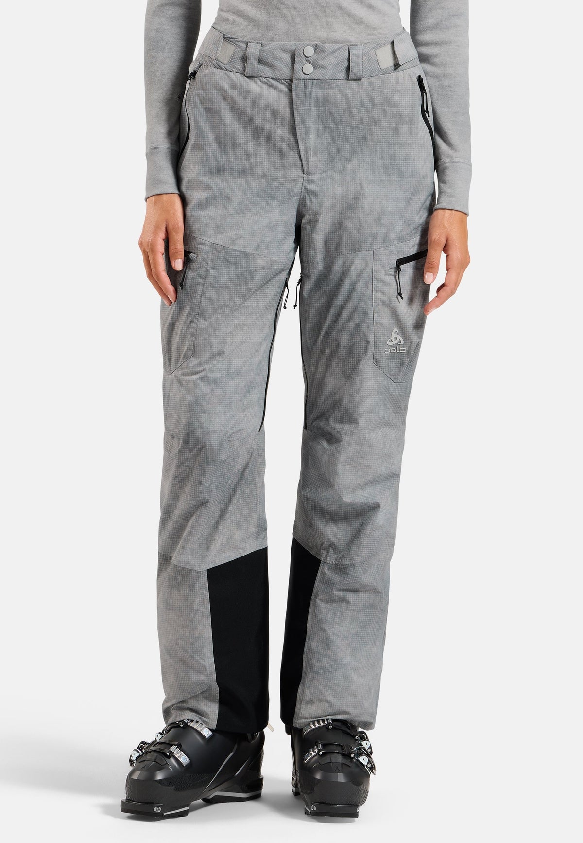 The Odlo x POW Collective Voices insulated ski pants