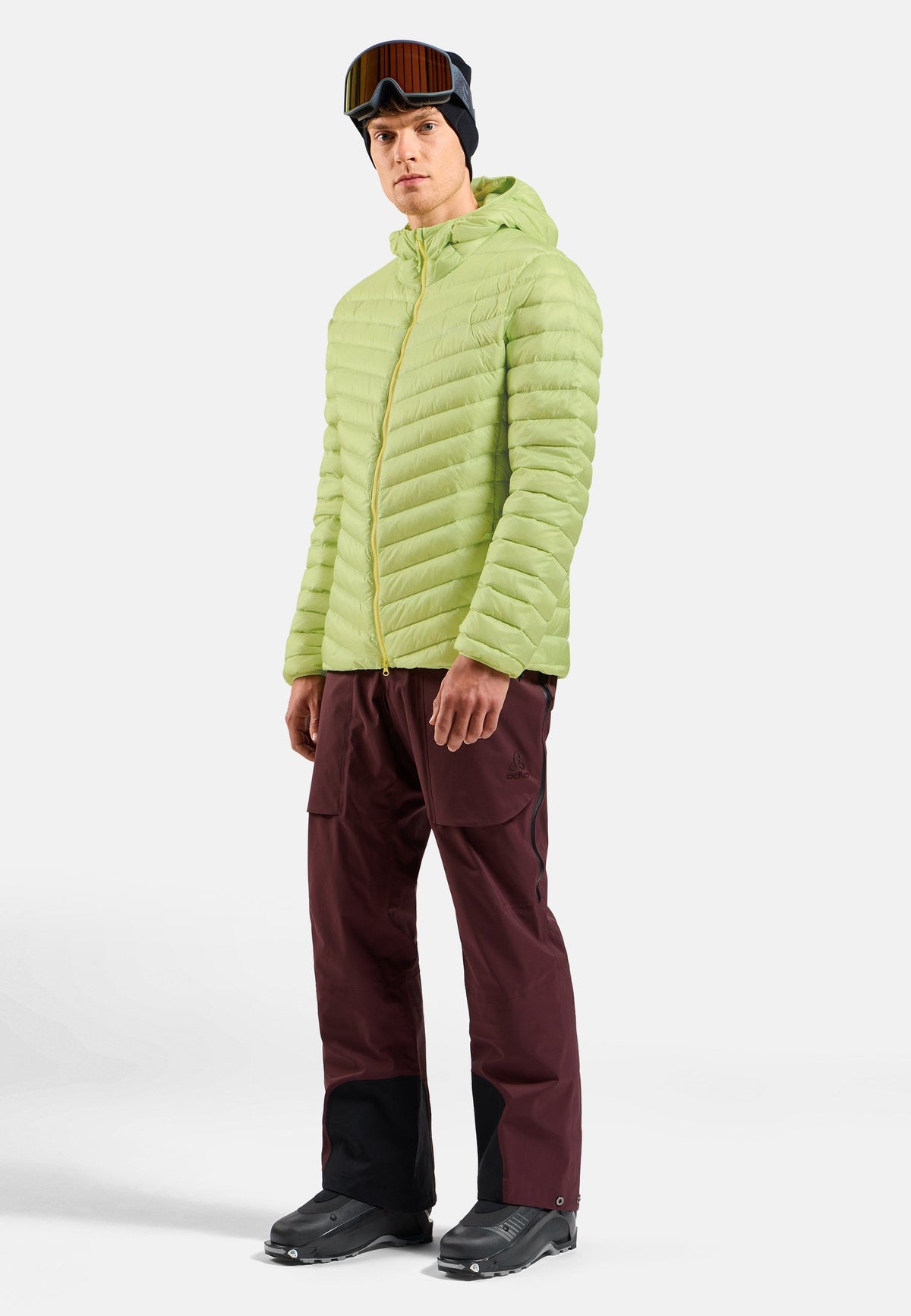 The X-Alp packable hooded down jacket