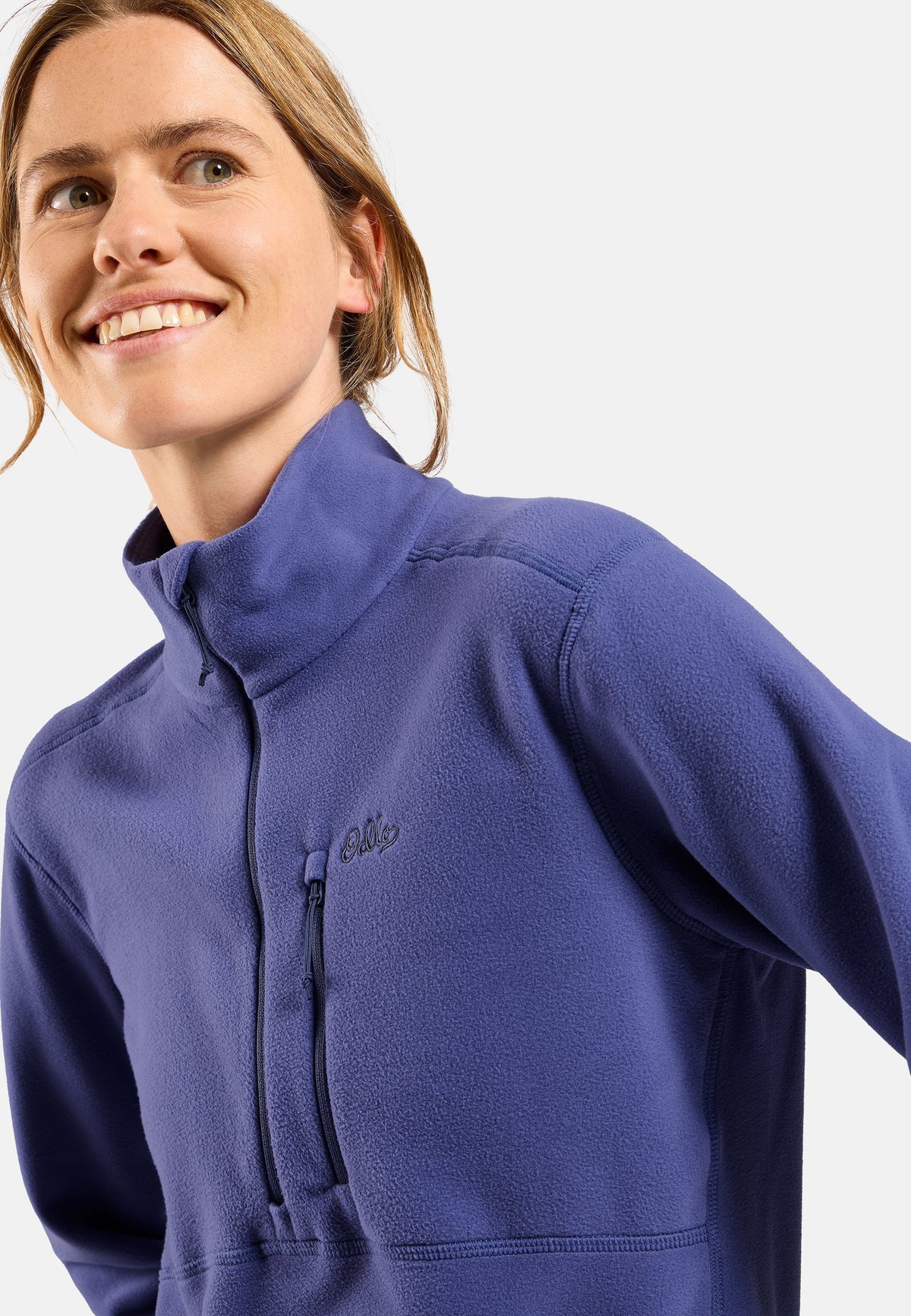 The Essentials classic fleece half-zip multisport mid layer