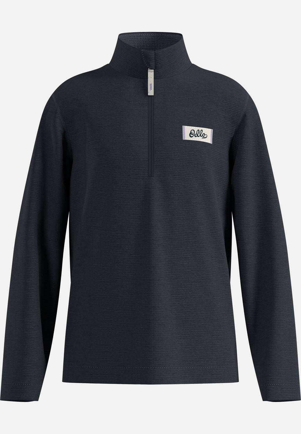 The Essentials kids' grid fleece half-zip multisport mid layer