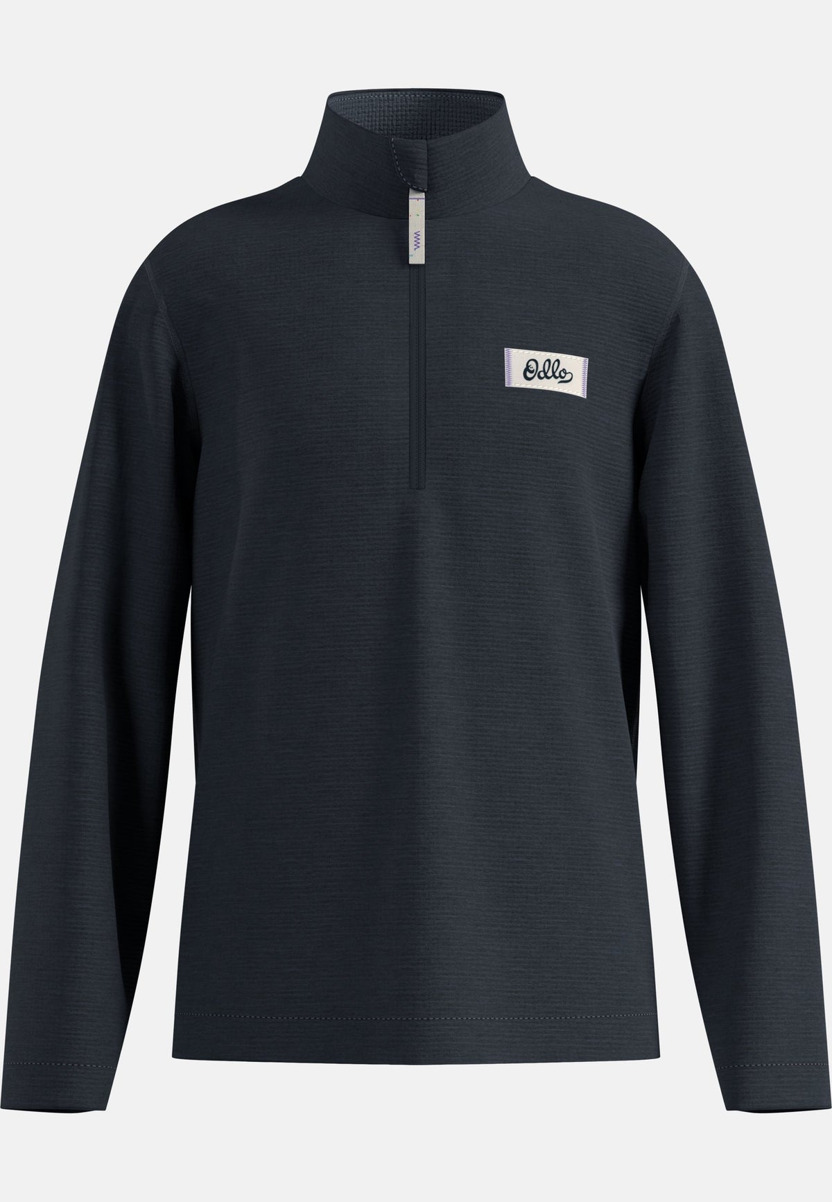 The Essentials kids' grid fleece half-zip multisport mid layer