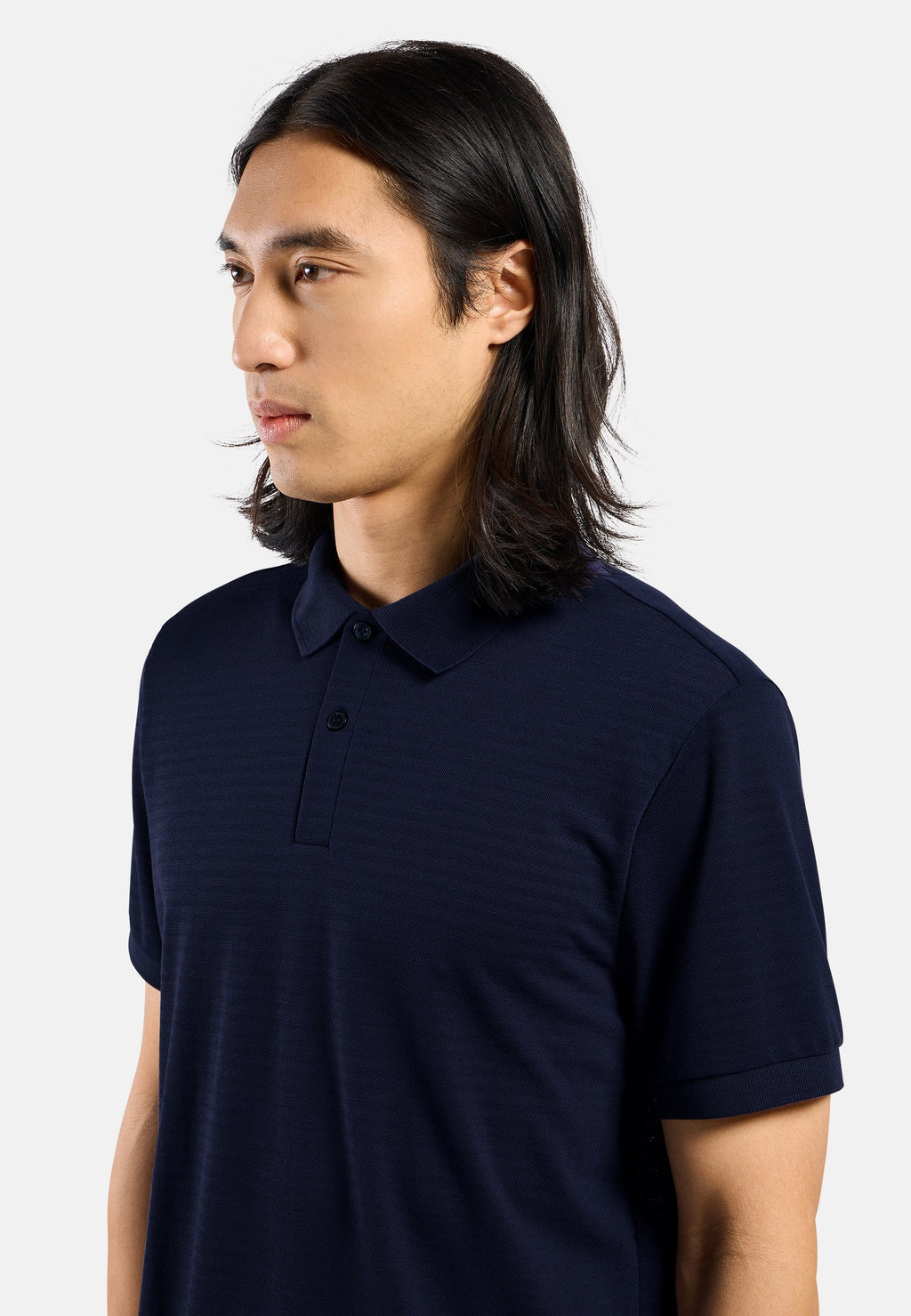 The Ascent natural polo shirt