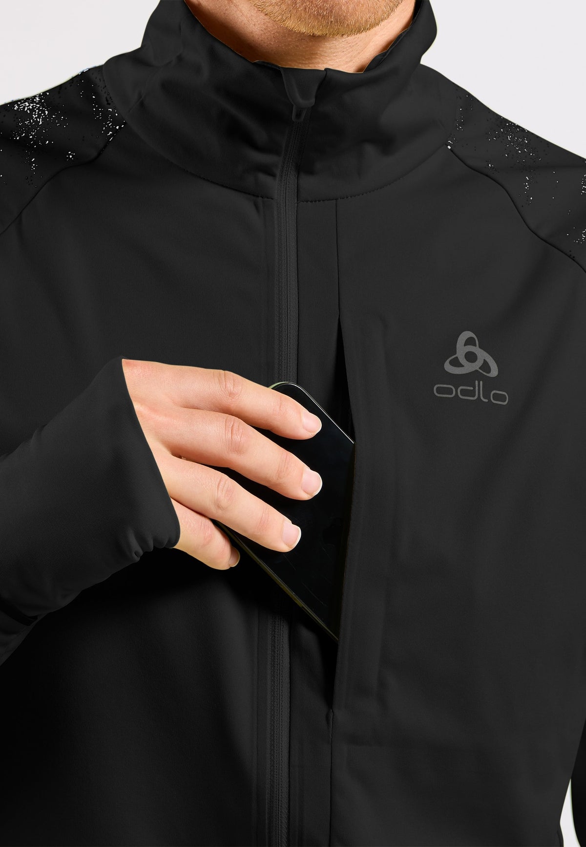 The Zeroweight Pro Warm reflective running jacket 2.0