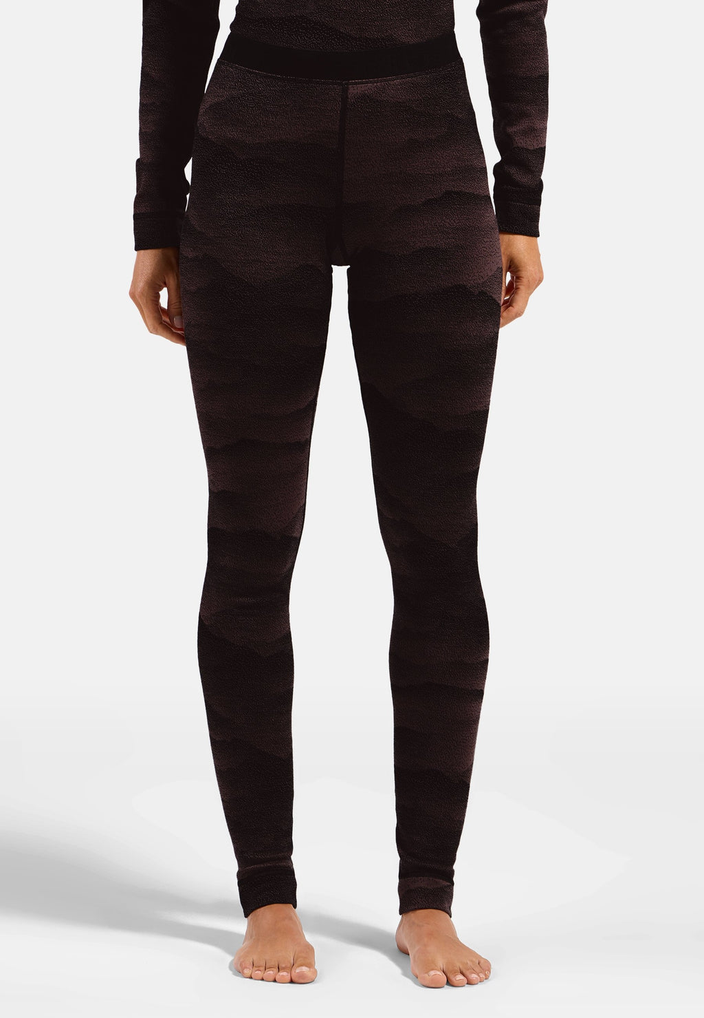 The Natural Merino Warm Jacquard Base Layer Bottoms