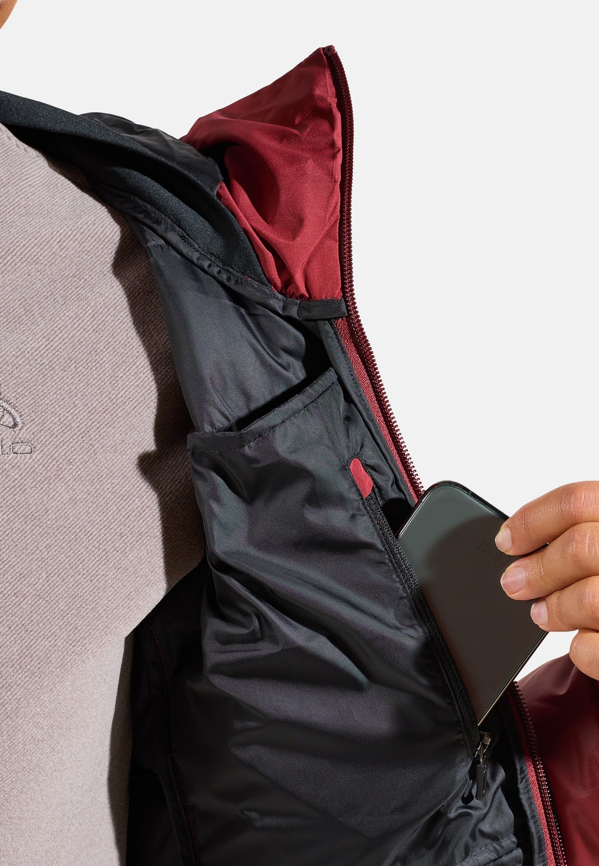 The Severin N-Thermic recycled down hooded jacket