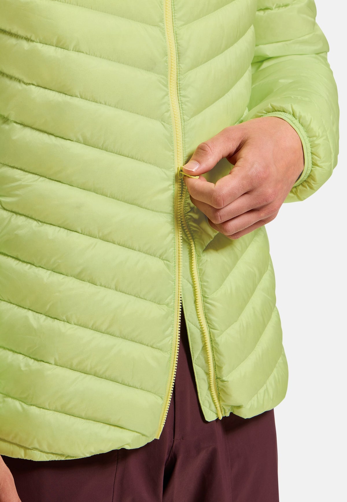 The X-Alp packable hooded down jacket