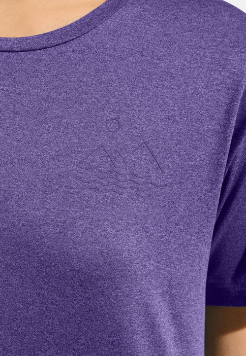 Ascent sun sea mountains t-shirt