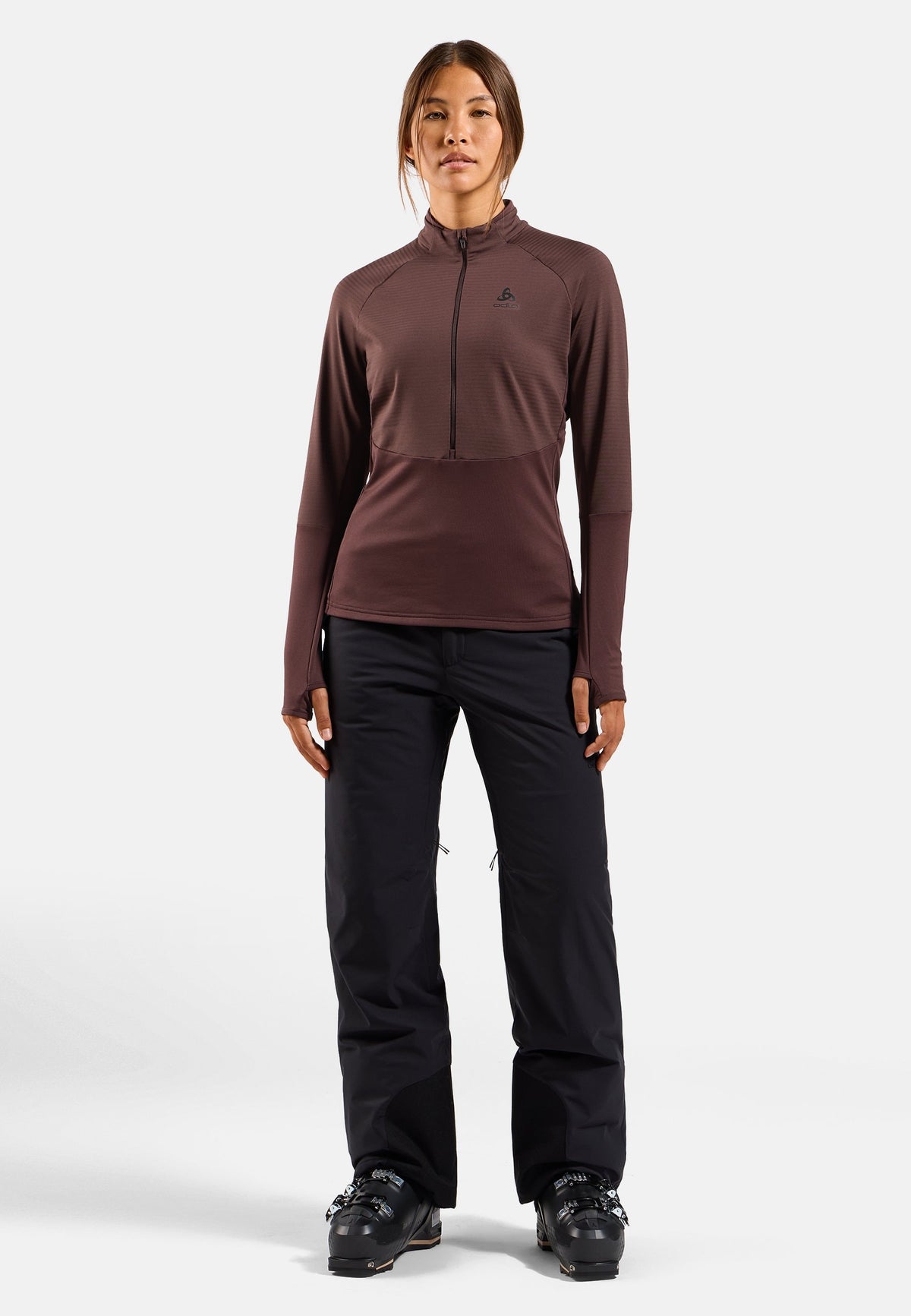 The Descent Ceramiwarm half zip mid layer
