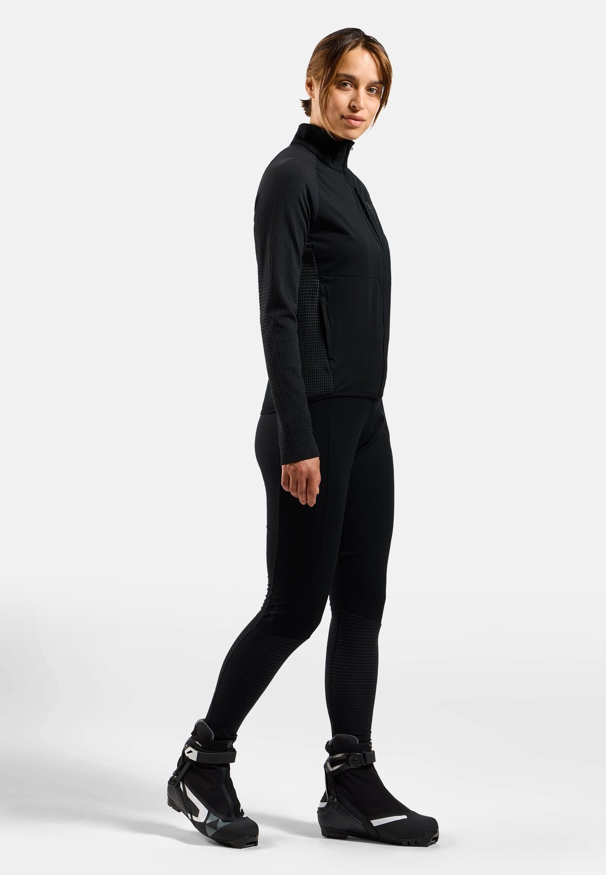 The Zeroweight Pro Performance Wool windproof hybrid cross-country jacket