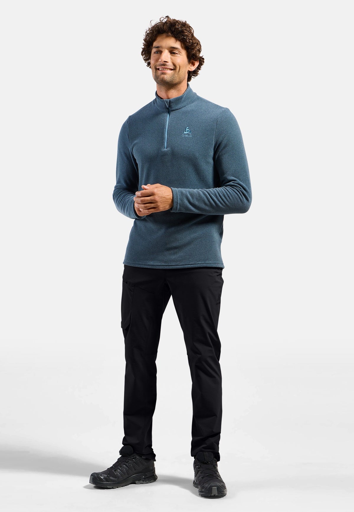 The men's Roy half-zip mid layer