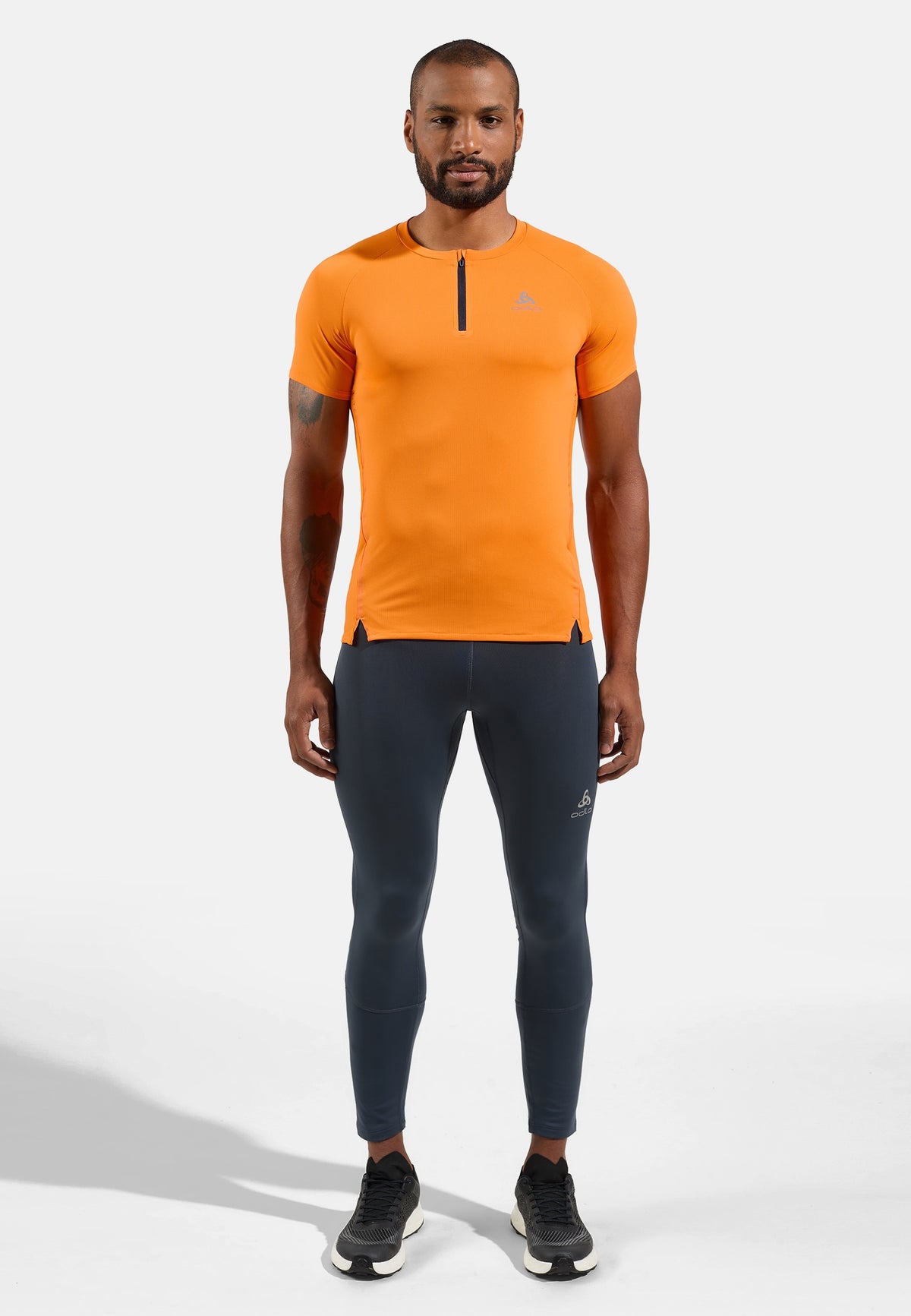 The X-Alp half-zip running t-shirt
