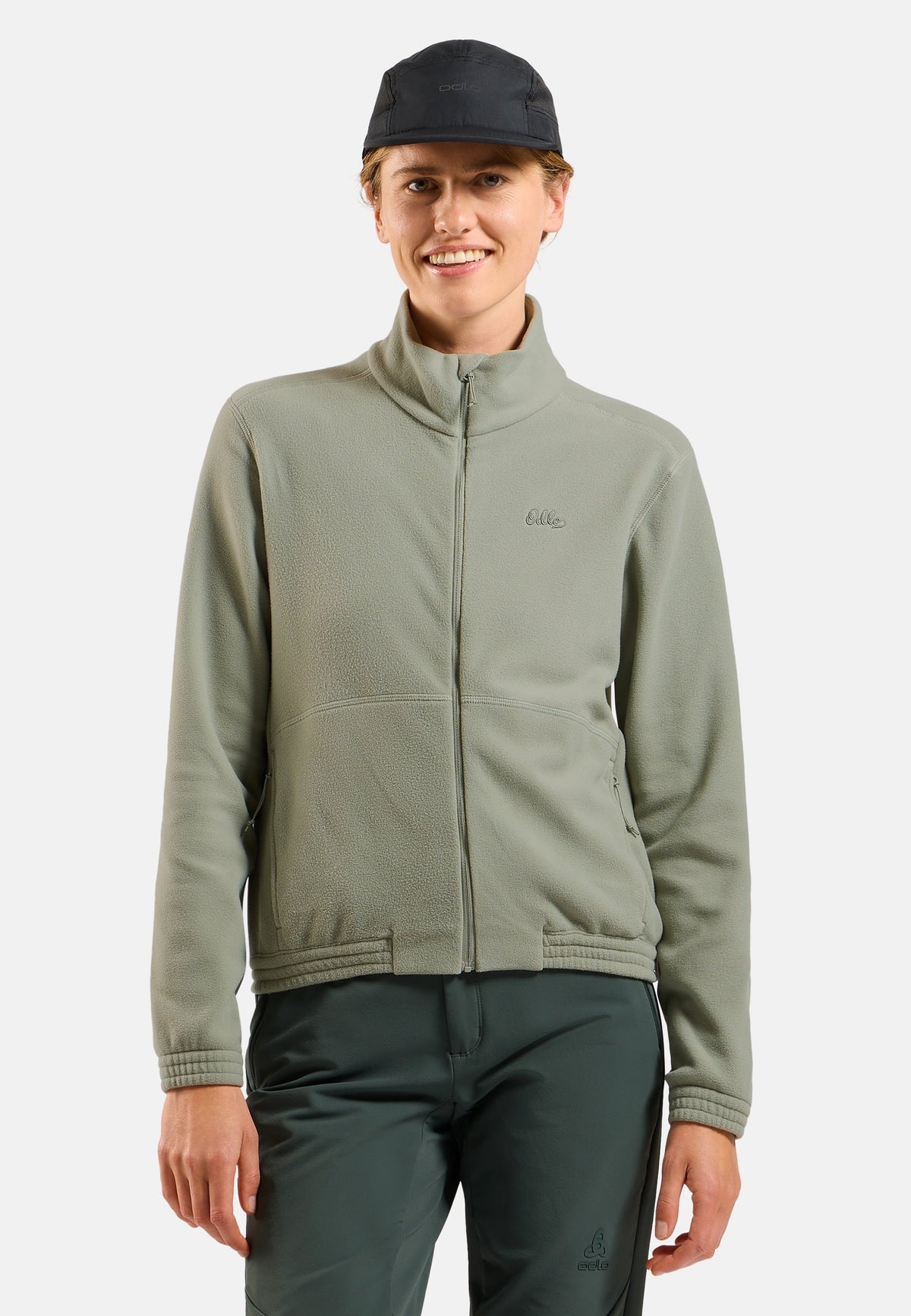 The Essentials classic fleece full-zip multisport mid layer