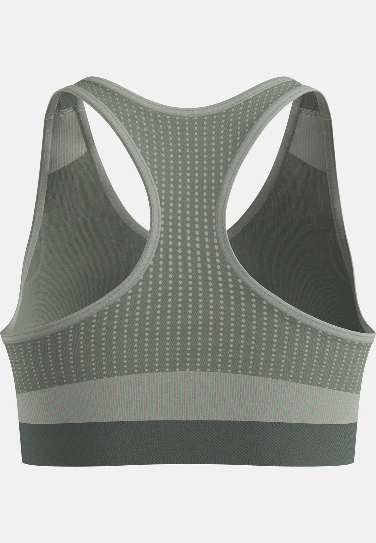The Seamless zip high-support sports bra