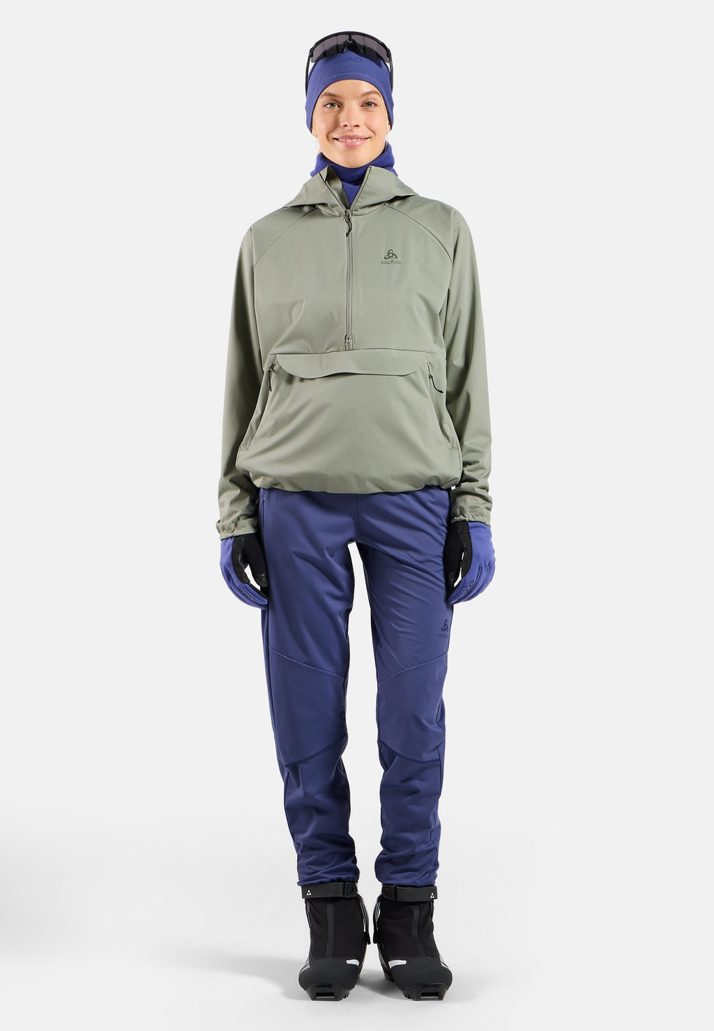 The Zeroweight Pro Warm windproof cross-country anorak