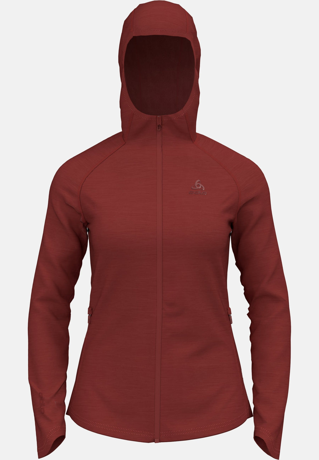 The Ascent Performance Wool Warm mid layer hooded zip