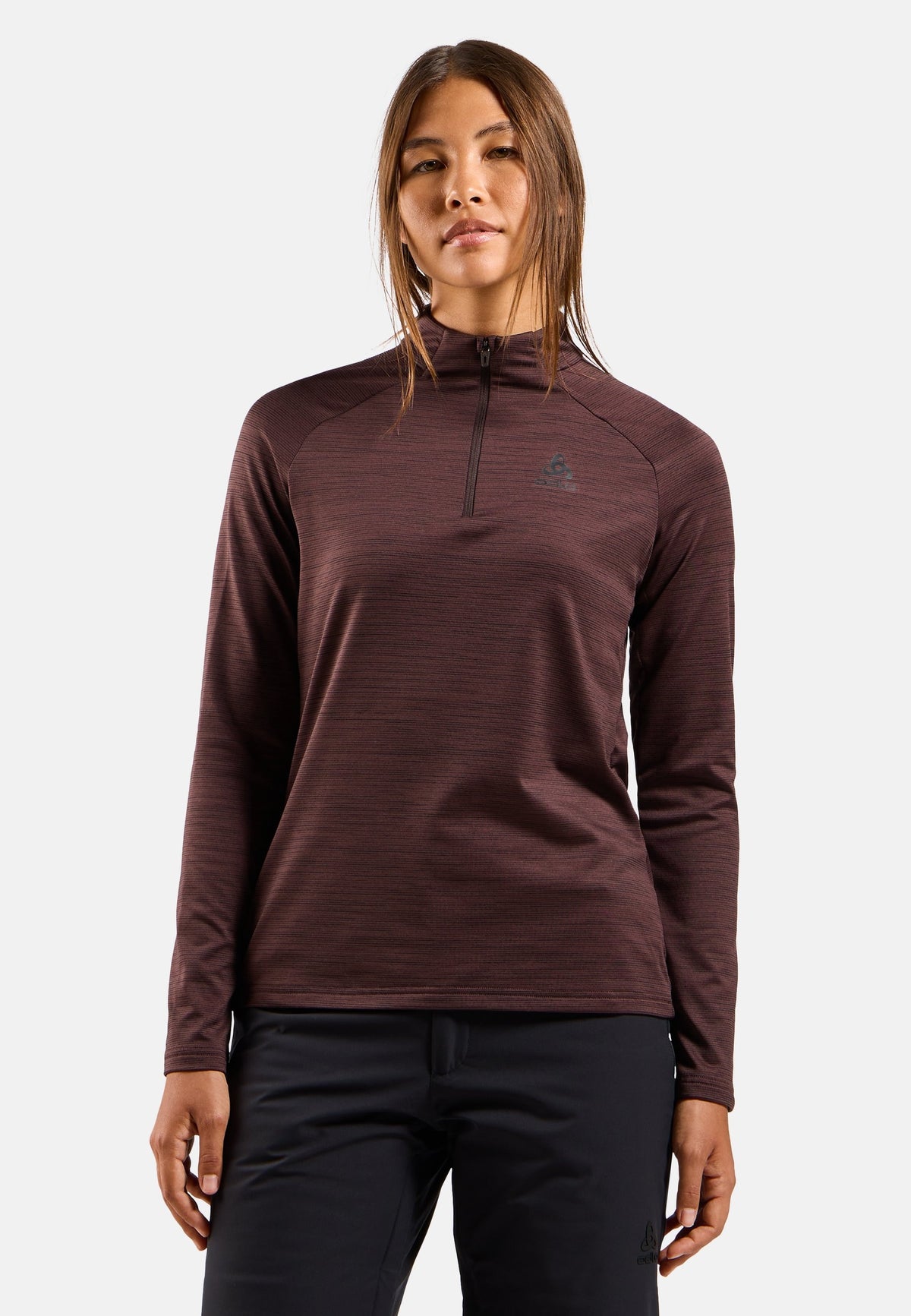 The Essentials Ceramiwarm half zip mid layer