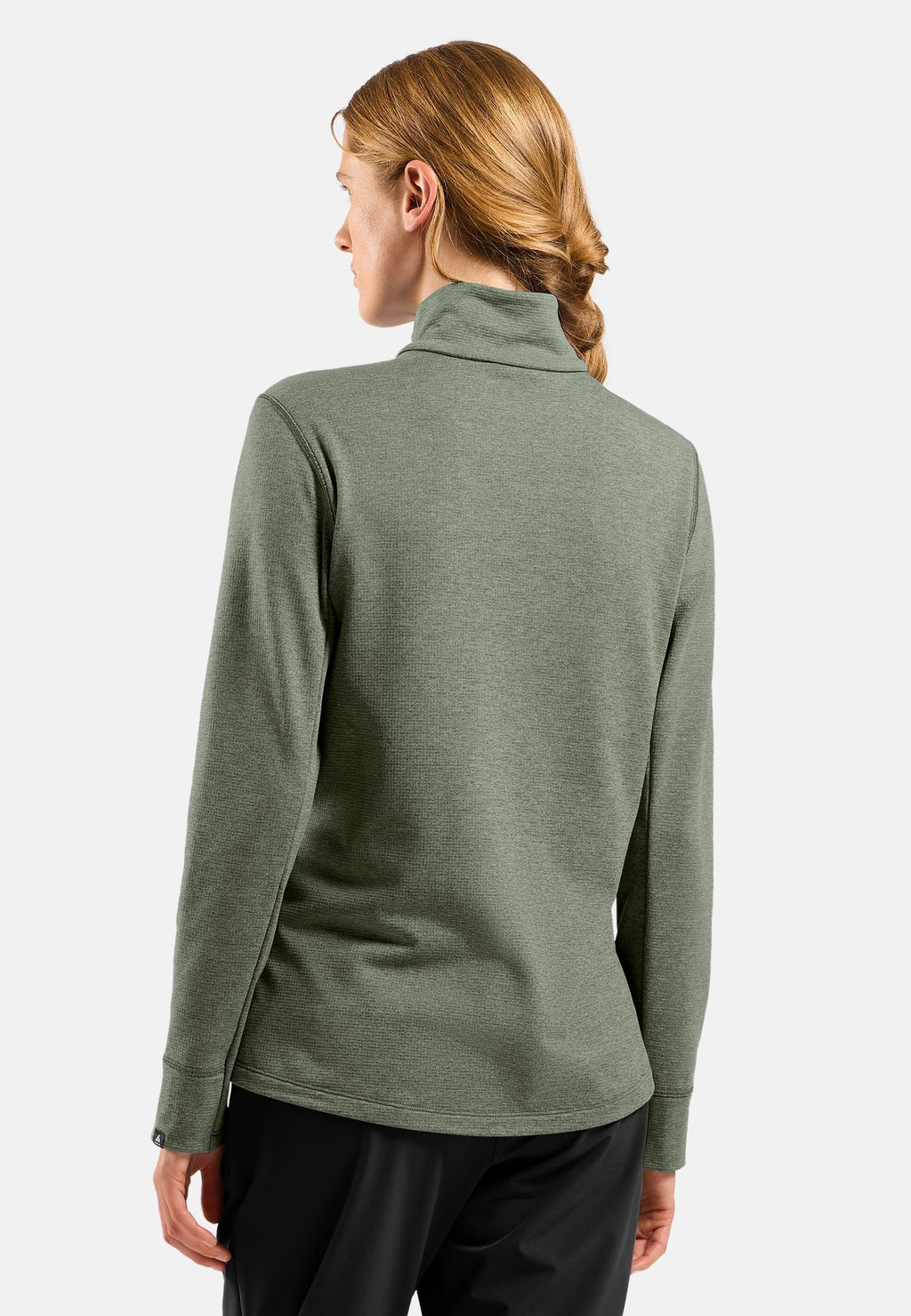 The Essentials grid fleece full-zip multisport mid layer