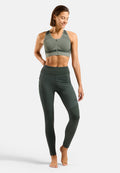The Seamless zip high-support sports bra