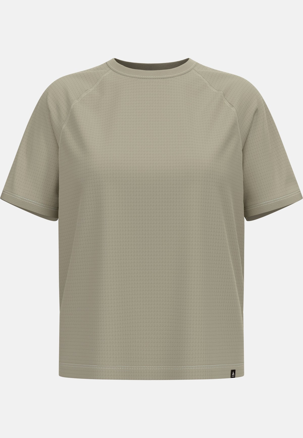 The Ascent merino-blend waffle cropped short-sleeve t-shirt