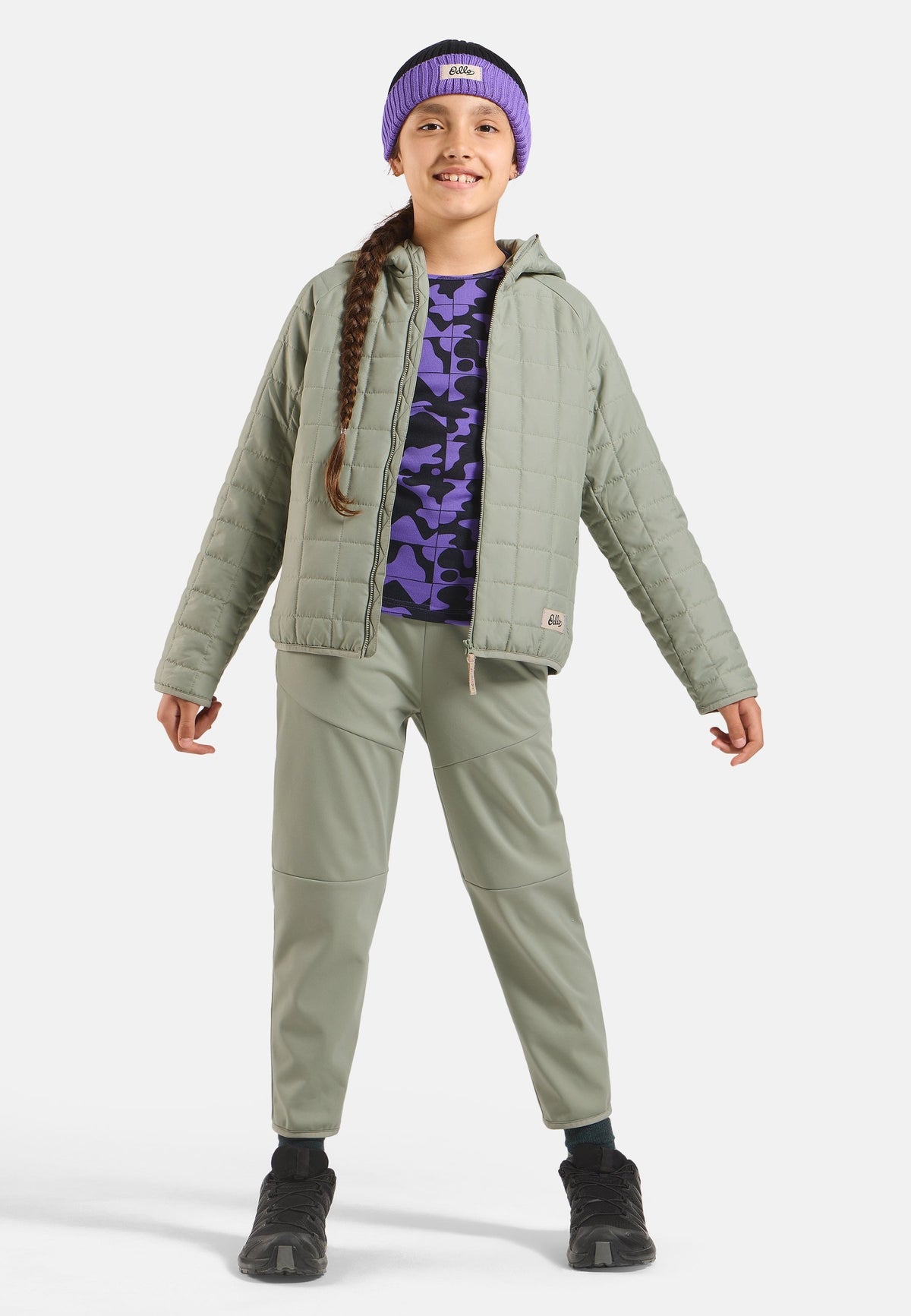 The Adventurer Collection kids' insulated windproof hooded jacket