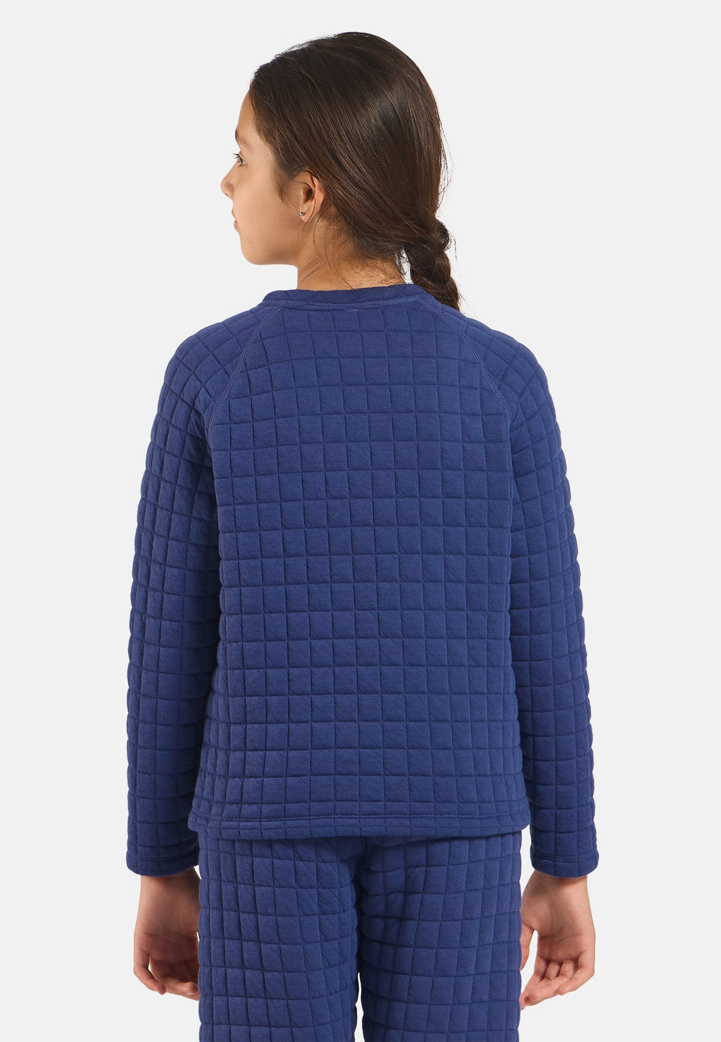 The Adventurer Collection quilted kids' crewneck top