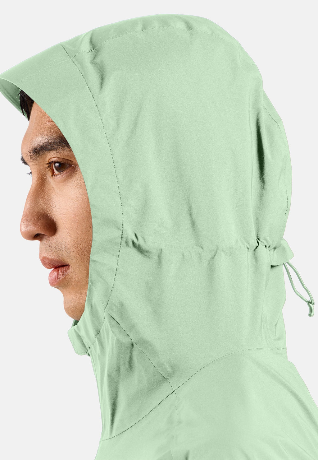 The men's Aegis 2.5L waterproof hardshell jacket