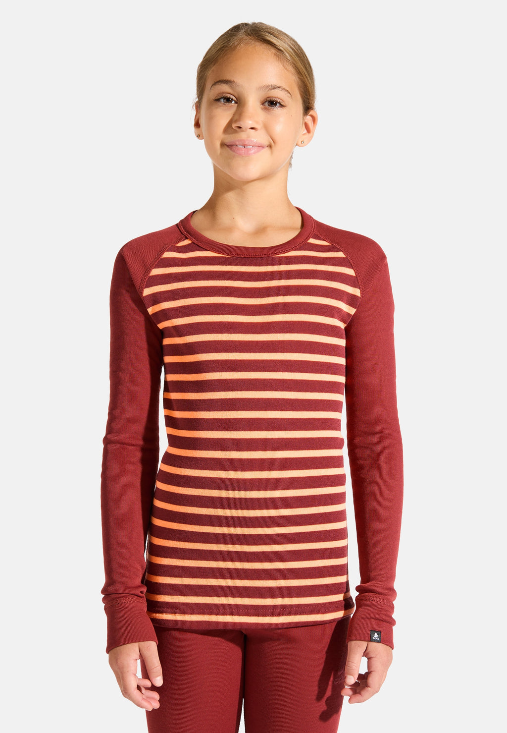 The Active Warm Kids' Stripes Base Layer Top