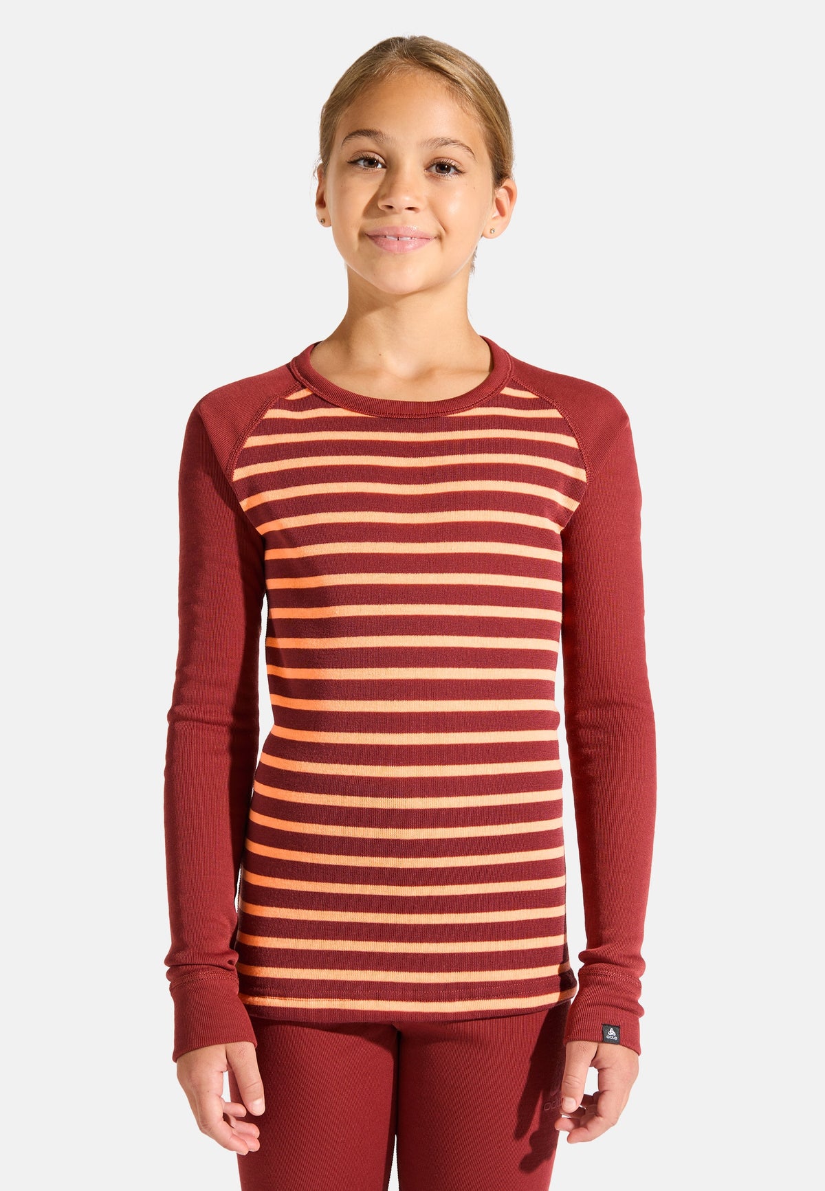 The Active Warm Kids' Stripes Base Layer Top