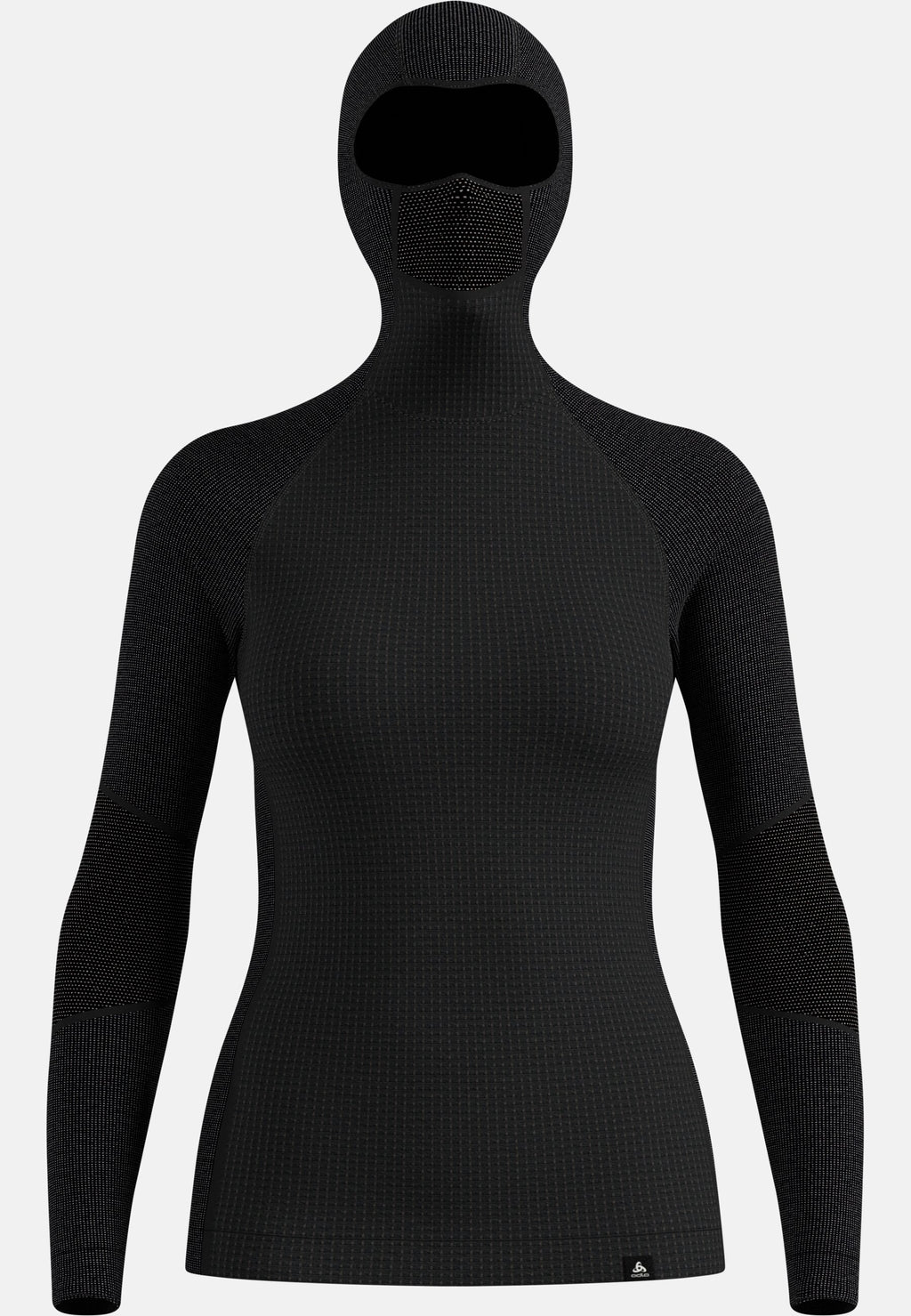 The Seamless Performance Wool base layer top with facemask