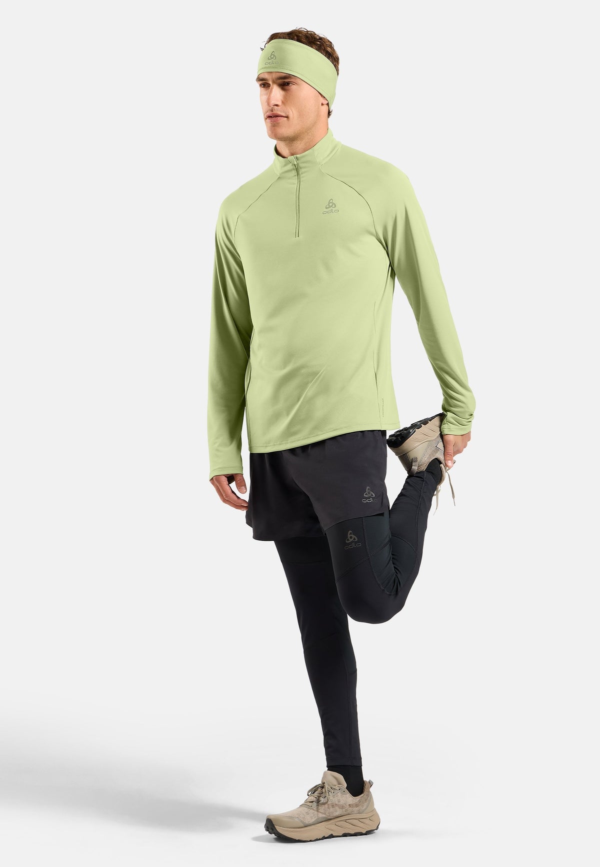 The Essentials Ceramiwarm half-zip mid layer