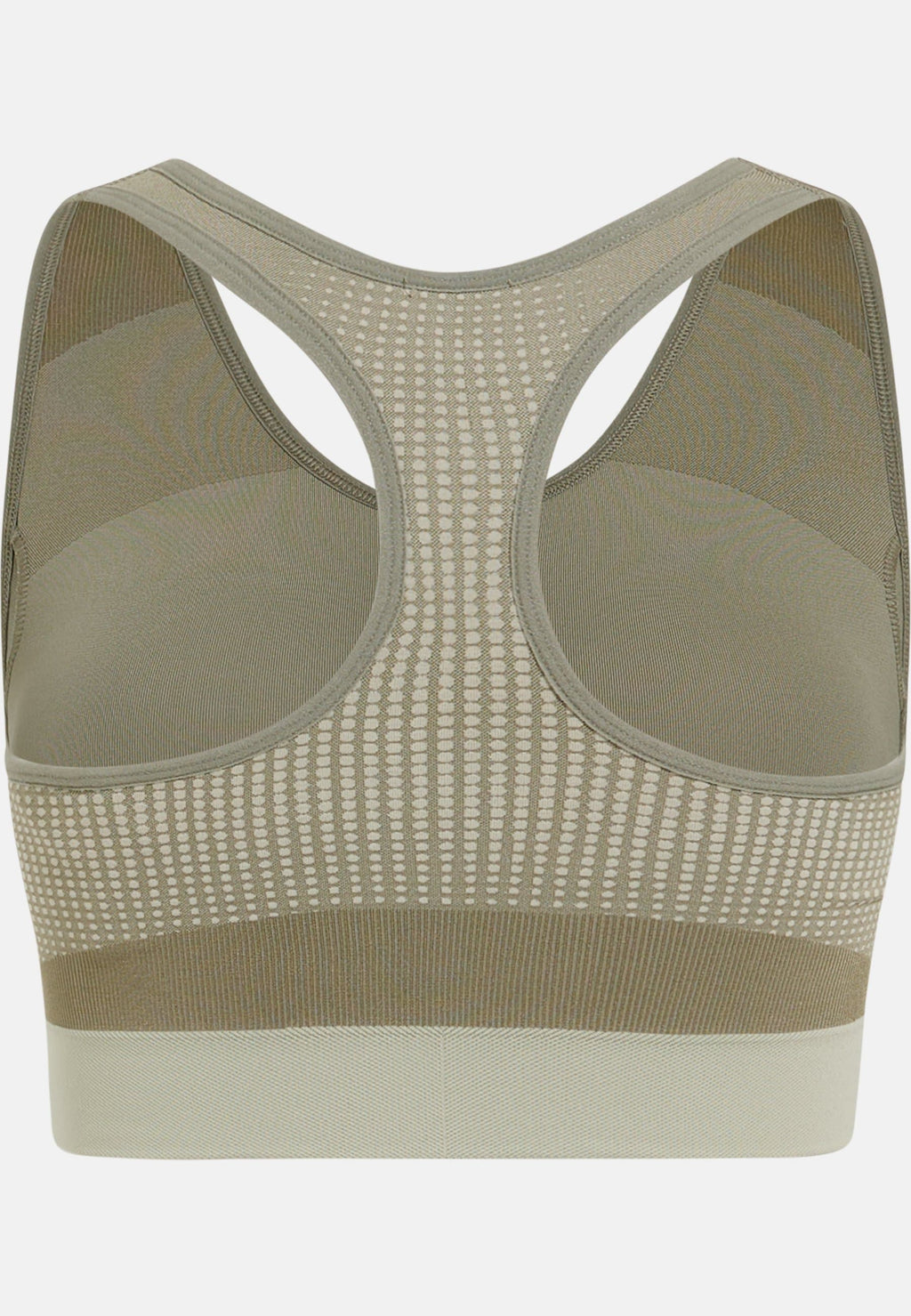 The Seamless zip high-support sports bra