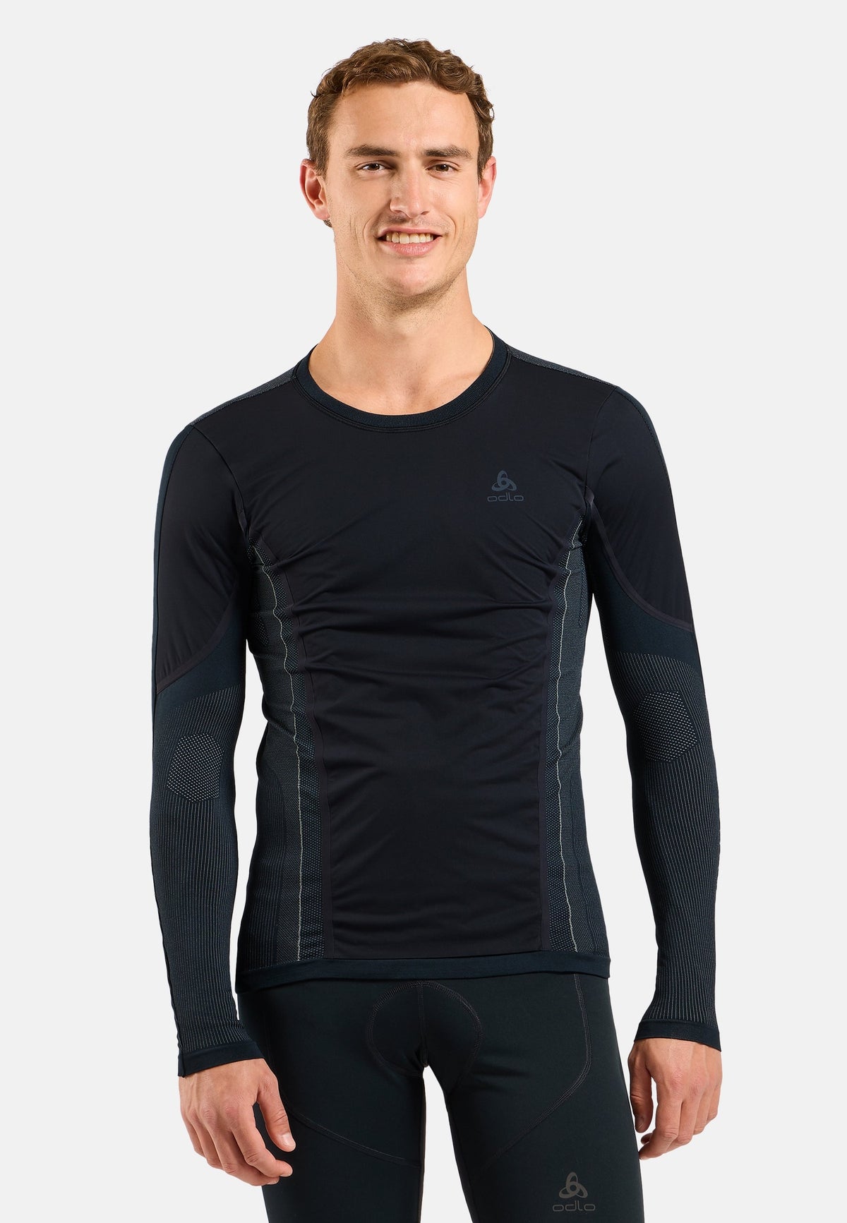 Men's Perfomance Windshield Light Cycling Long-Sleeve Sports-Underwear Top