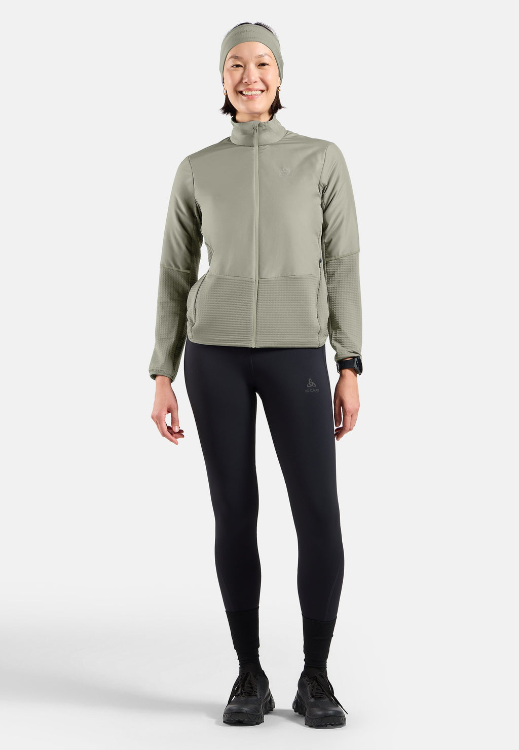 The Essentials Insulator hybrid running jacket