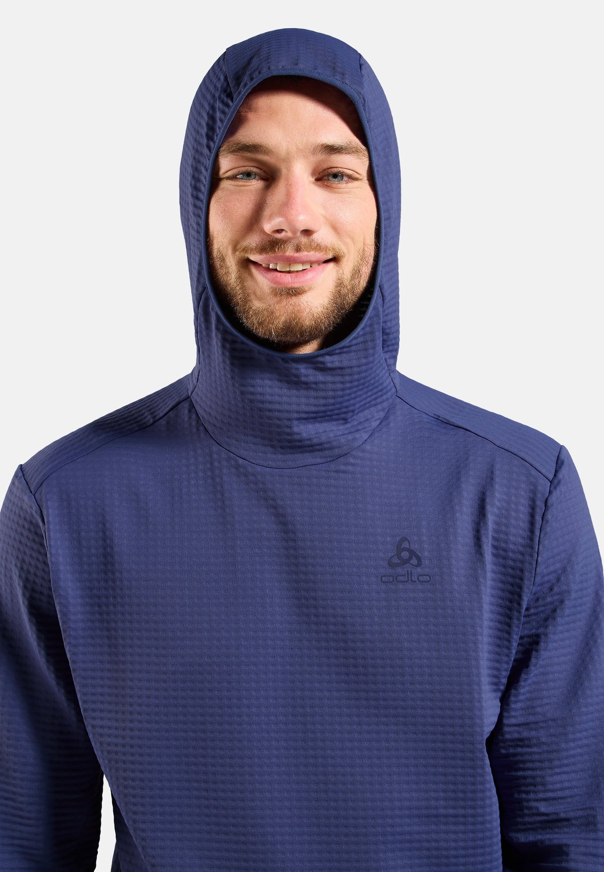 The Essentials Thermal hooded running mid layer