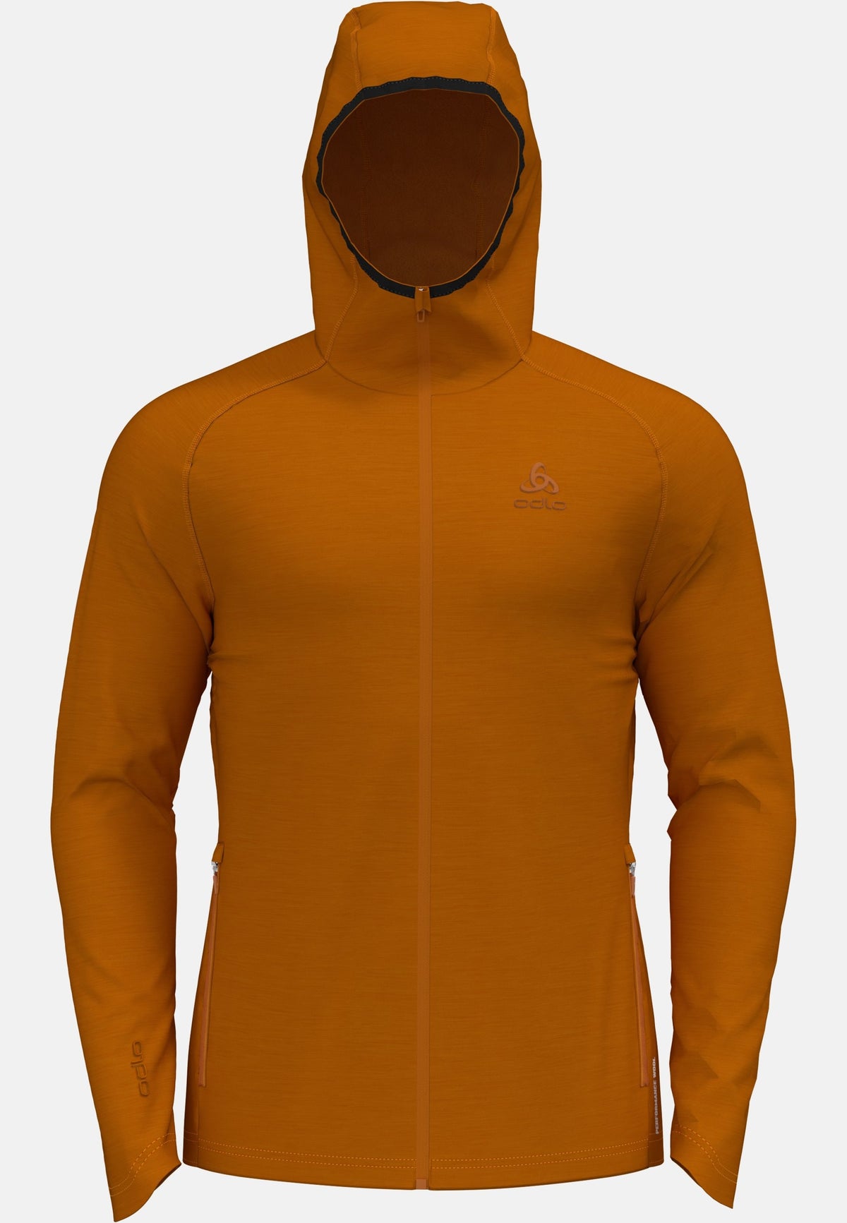 The Ascent Performance Wool Warm mid layer hooded zip