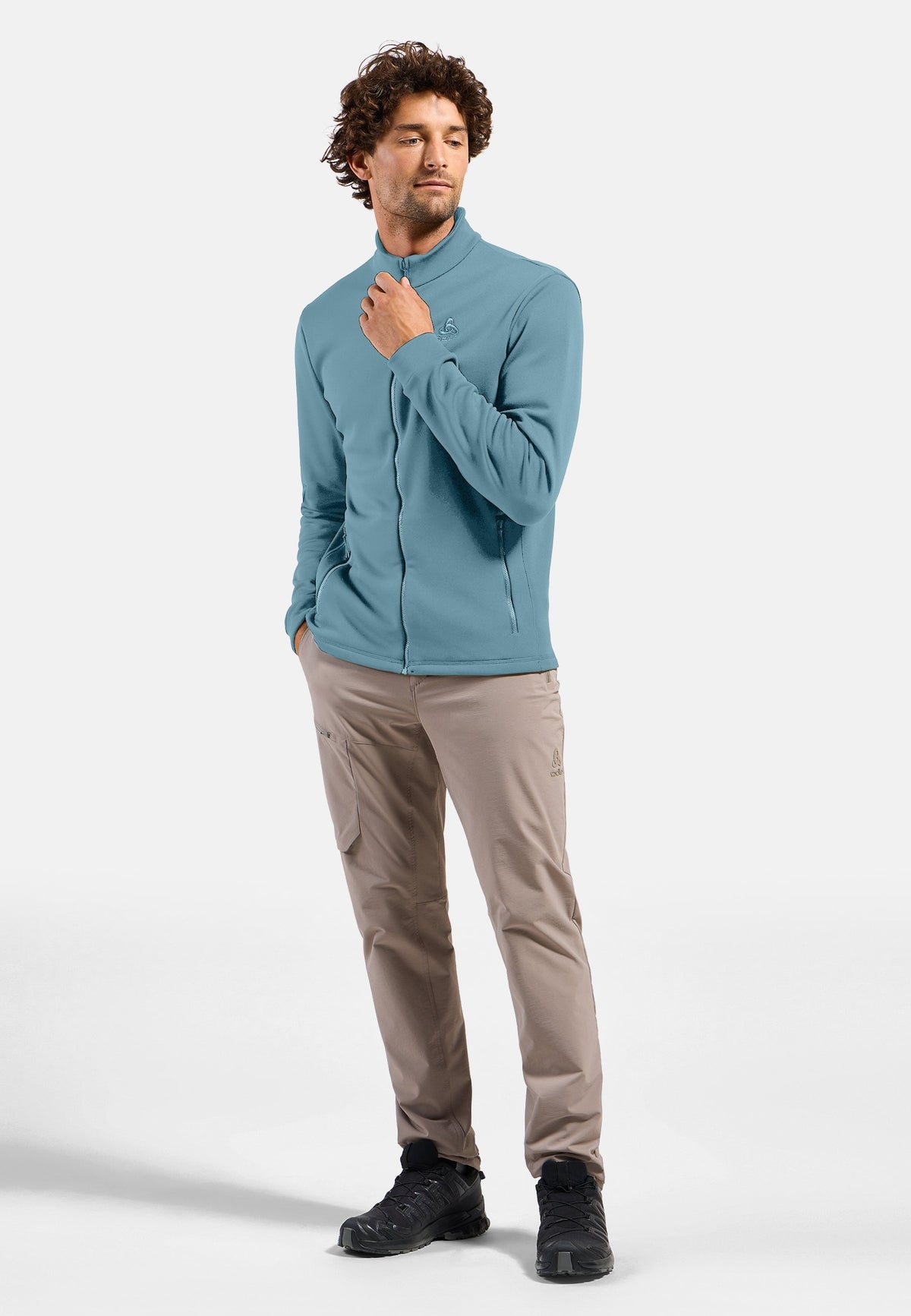 The Berra mid layer zip