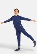 The Adventurer Collection quilted kids' crewneck top