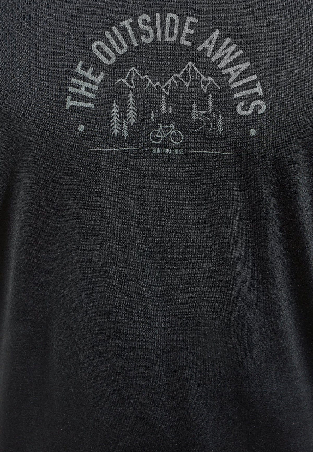 The Ride 365 Performance Wool 130 print t-shirt