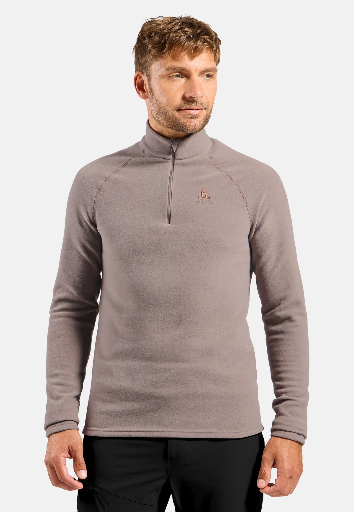 The Rigi half-zip mid layer