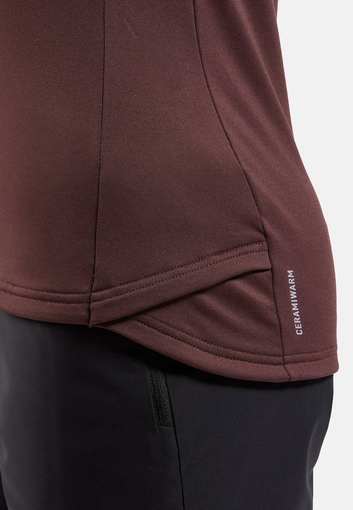 The Descent Ceramiwarm half zip mid layer