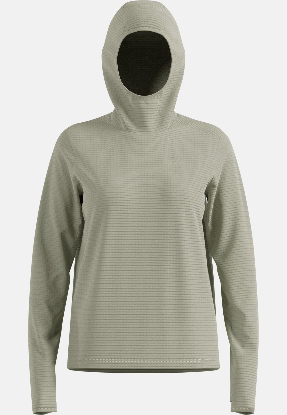 The Essentials Thermal hooded running mid layer