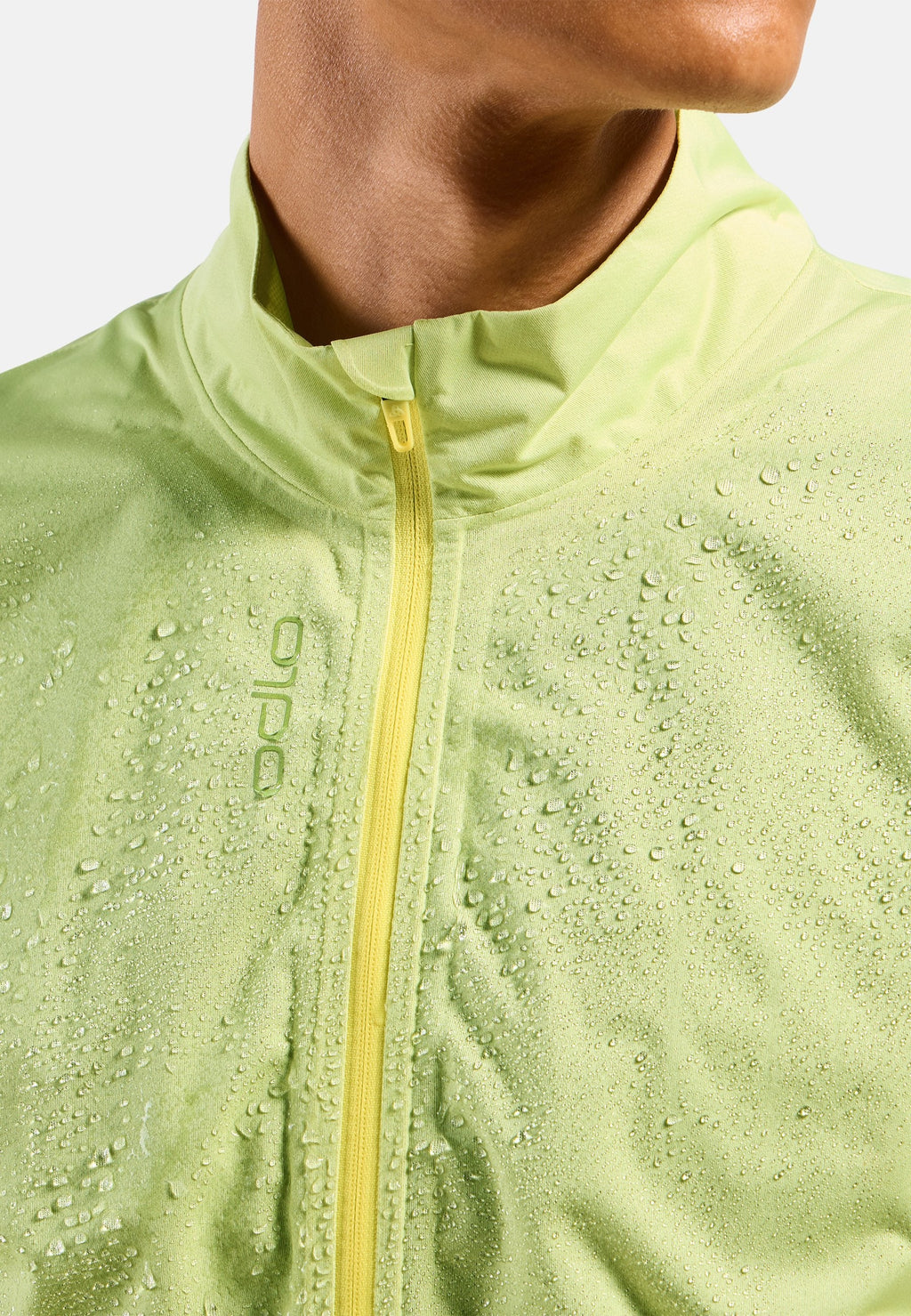 The Zeroweight Performance Knit cycling rain jacket