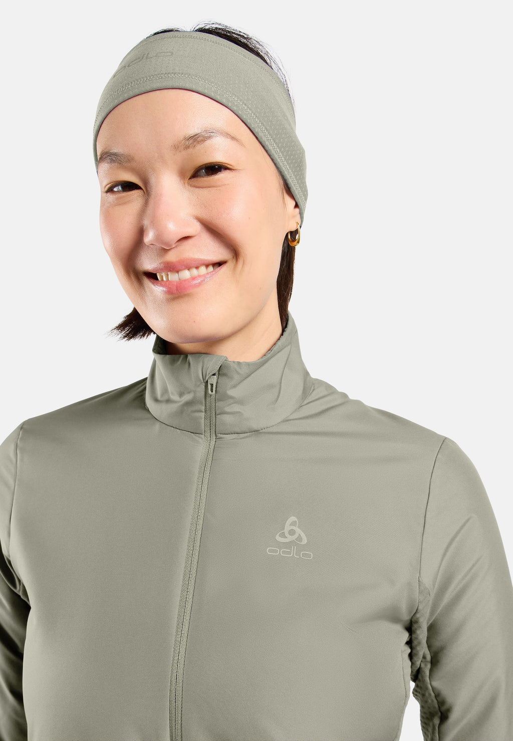 The Essentials Insulator hybrid running jacket