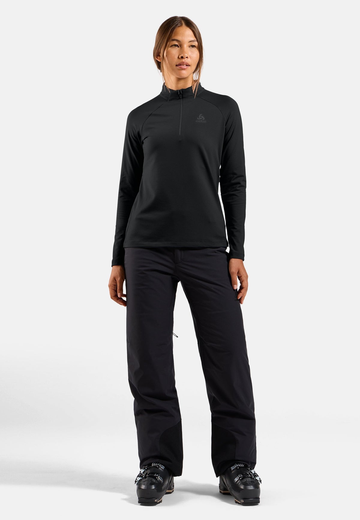 The Essentials Light half-zip mid layer