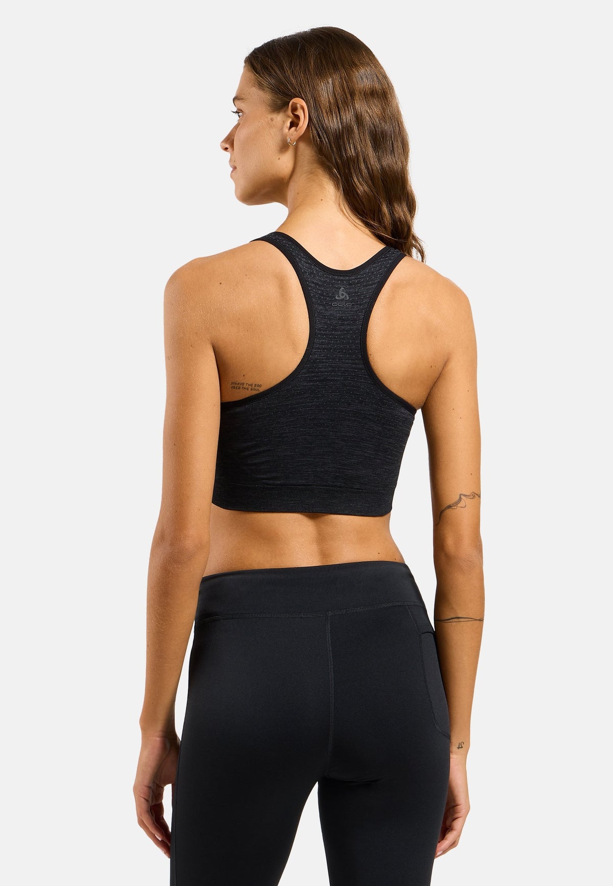 The Seamless medium-support sports bra