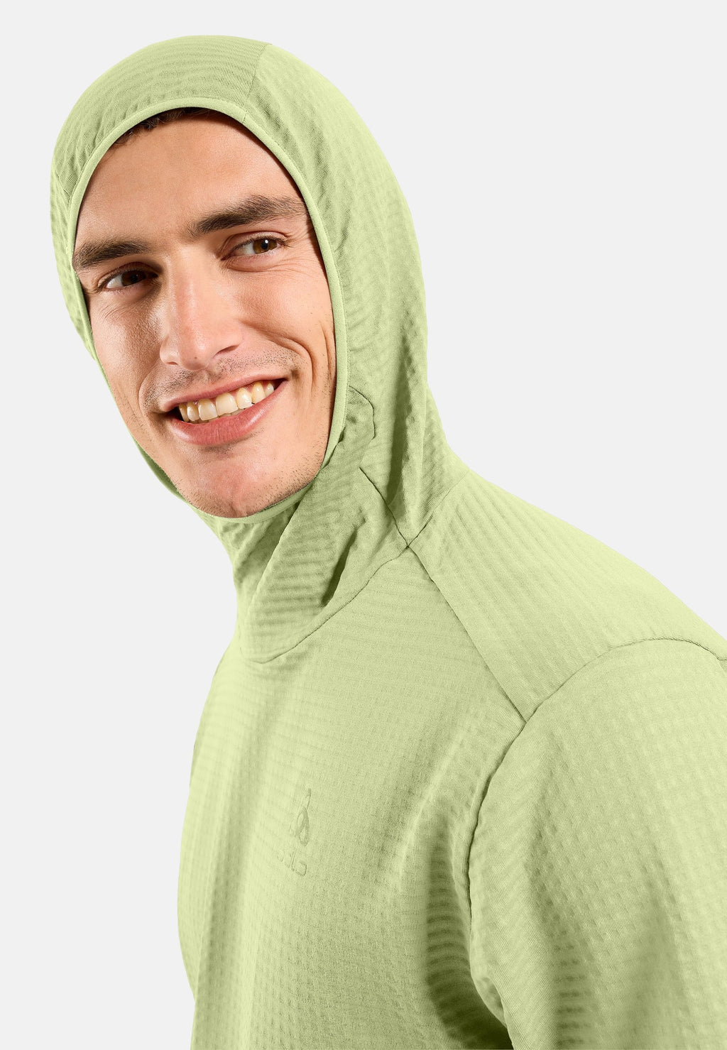 The Essentials Thermal hooded running mid layer