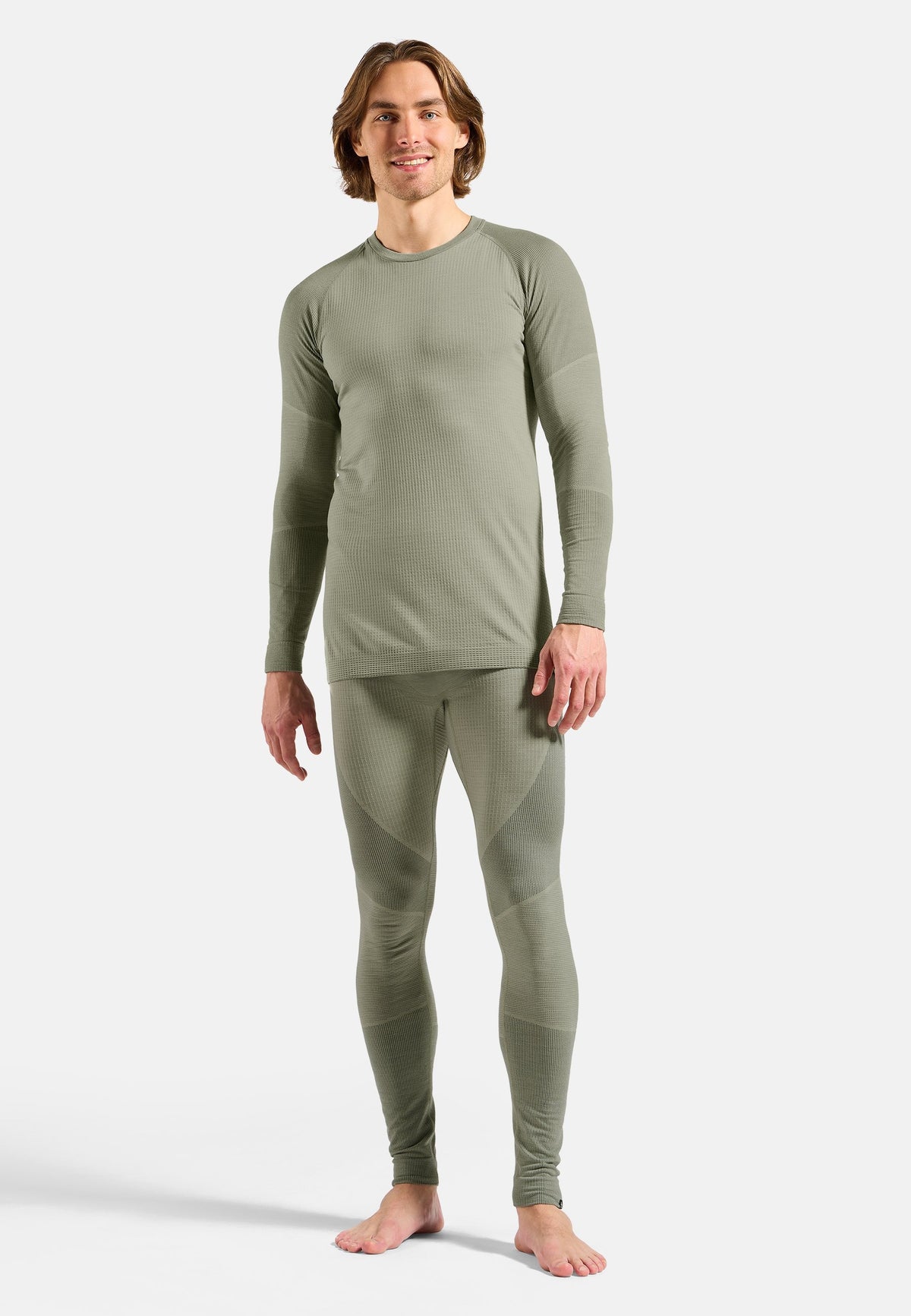 The Seamless Performance Wool full-length base layer bottoms