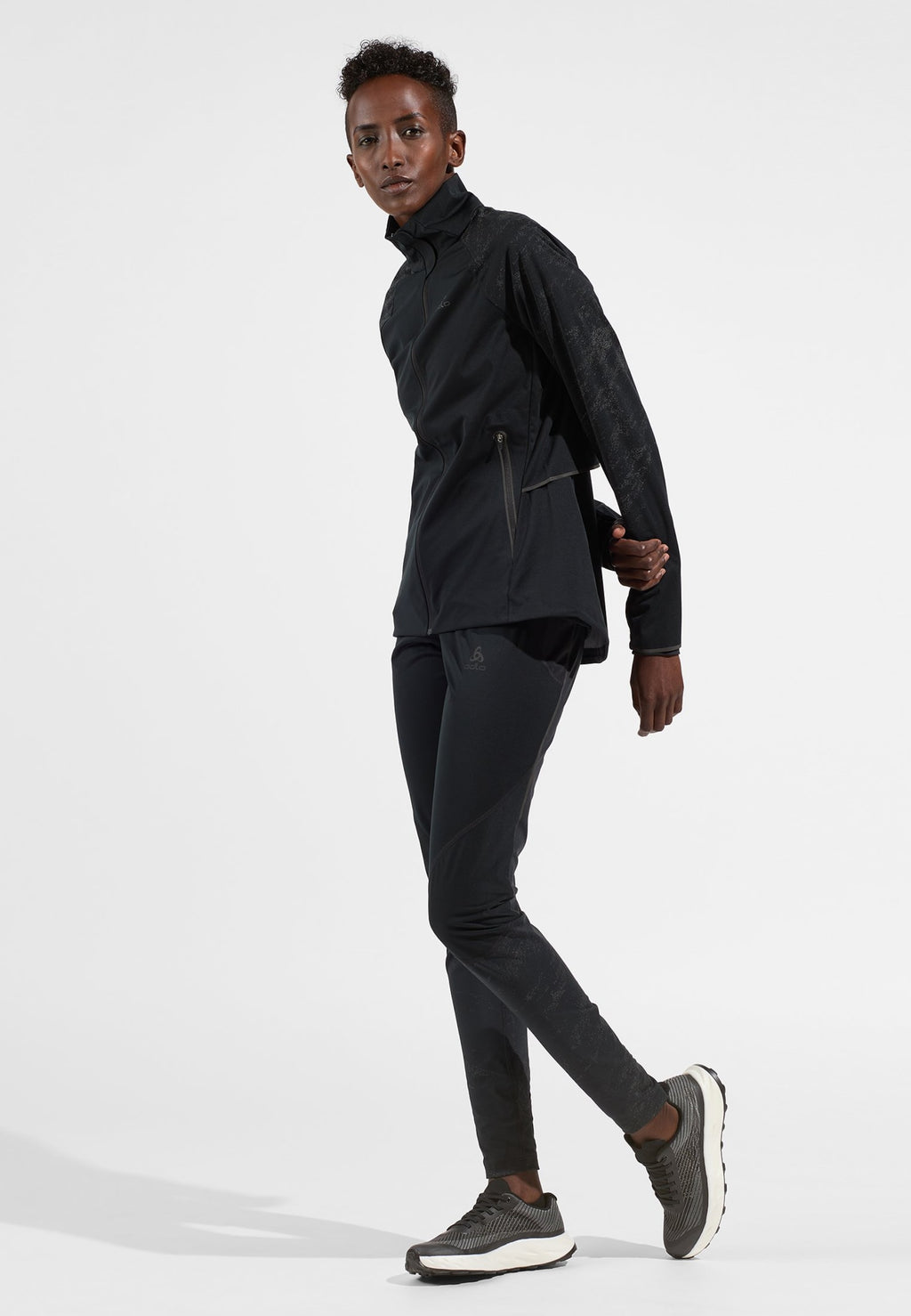 The Zeroweight Pro Warm reflective running jacket