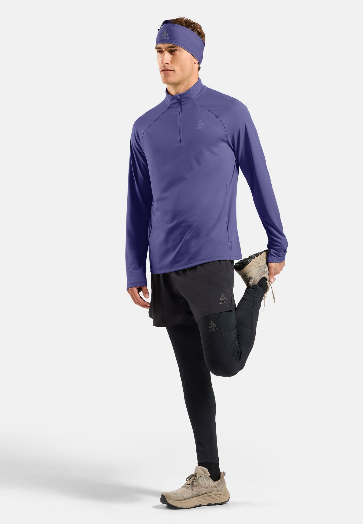 The Essentials Ceramiwarm half-zip mid layer